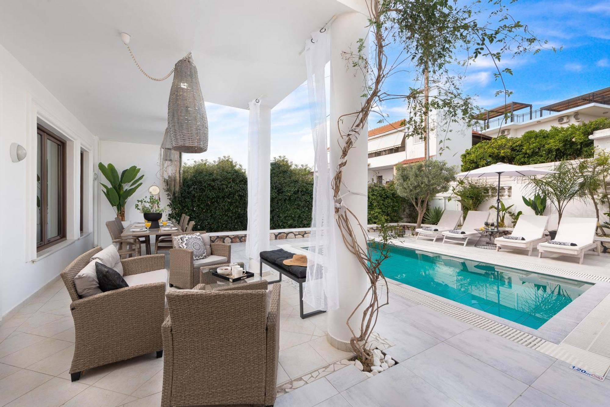 Villa Mikaela's Pool House *